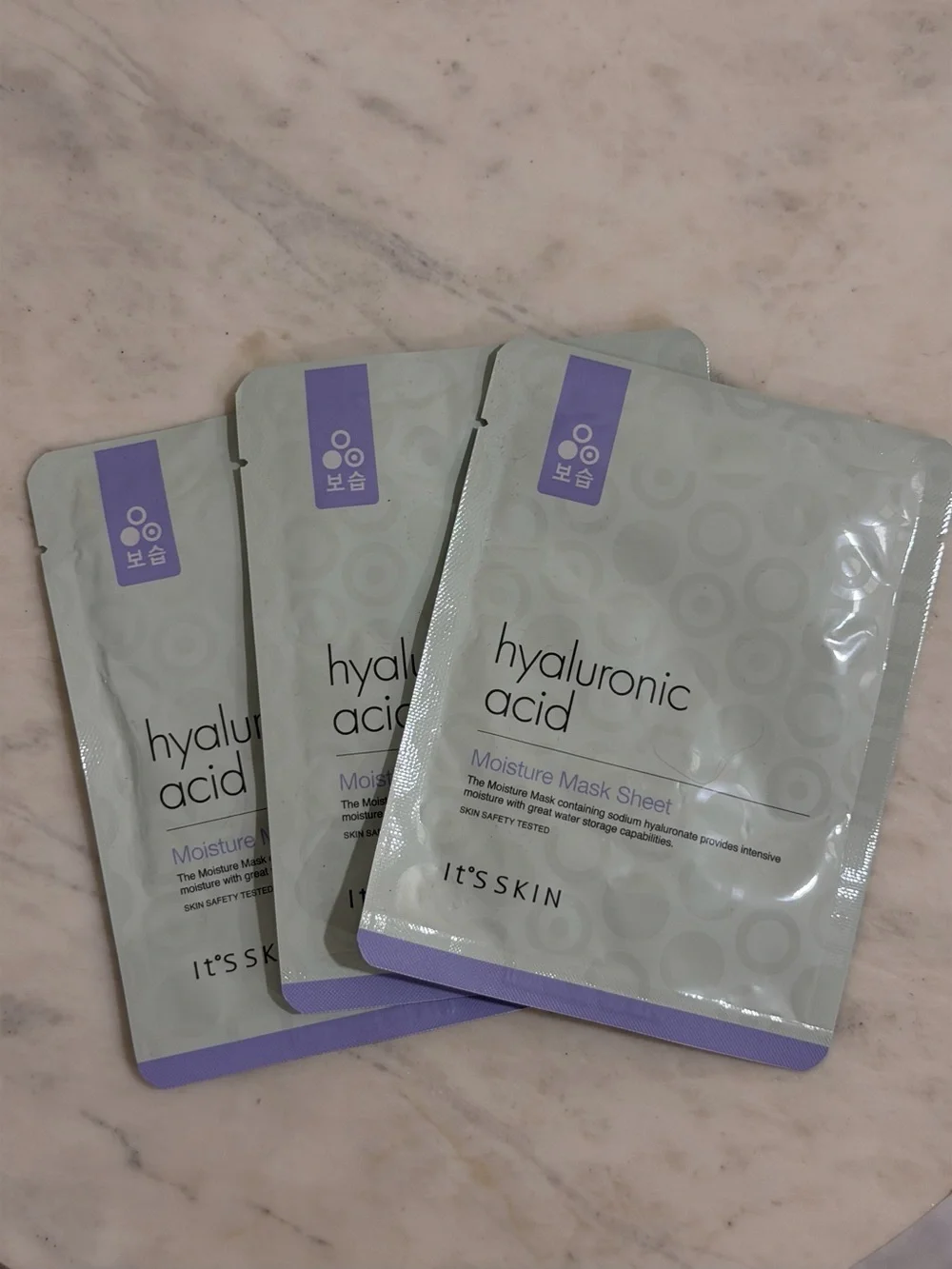 It’s Skin Hyaluronic Acid Moisture Mask Sheet - Pack of 3 - Korean Skincare